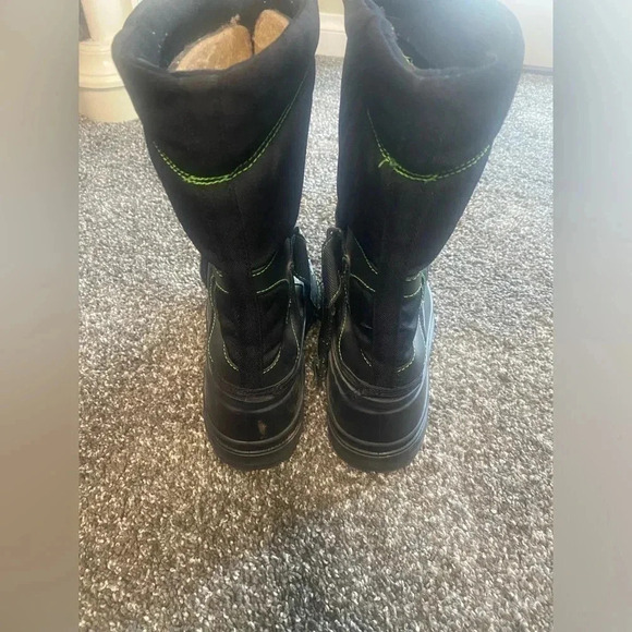 Arctic Cat Snowmobile Winter Snow Boots Big Kids Size 4/ Women’s 5.5 Pull On - Picture 5 of 9